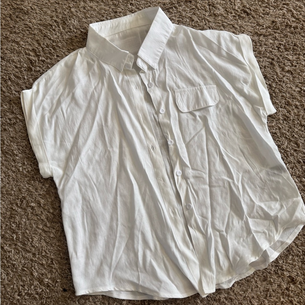 Classic White Men's Shirt
